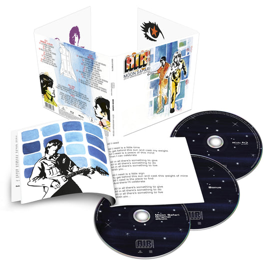 MOON SAFARI 2CD BLURAY 25th Anniversary edition