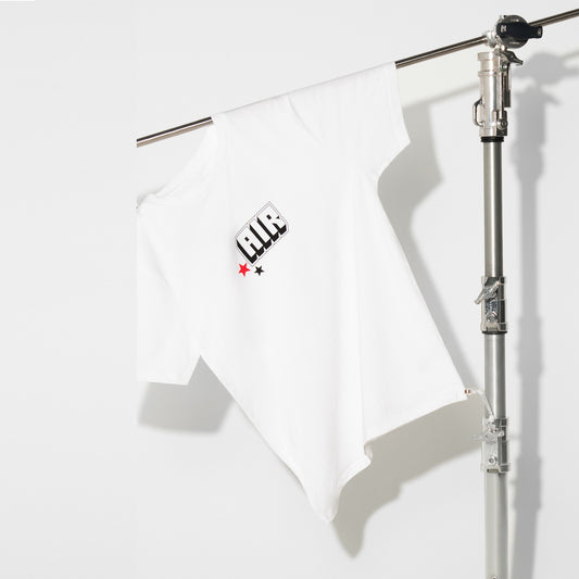 White Band Outline Tee