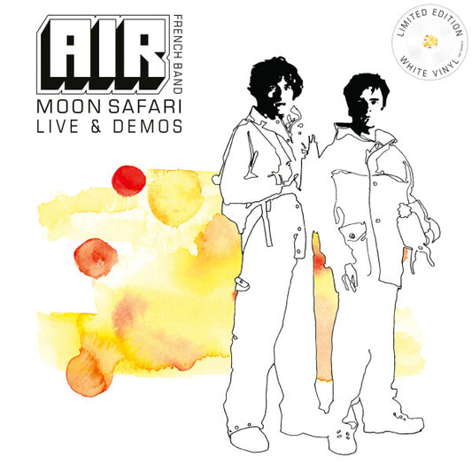 AIR  Moon Safari live & demos Vinyl (RECORD STORE DAY LTD EDITION WHITE VINYL)