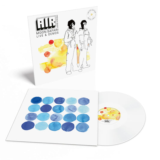 AIR  Moon Safari live & demos Vinyl (RECORD STORE DAY LTD EDITION WHITE VINYL)